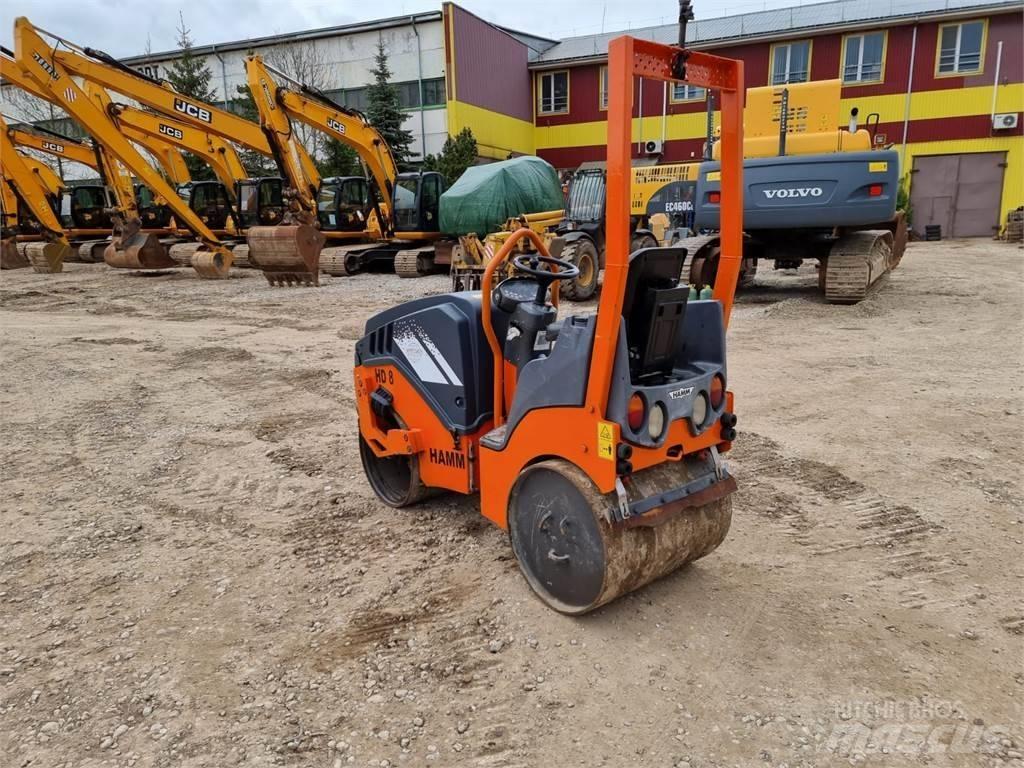 Hamm HD 8 VV Tandemjyrät
