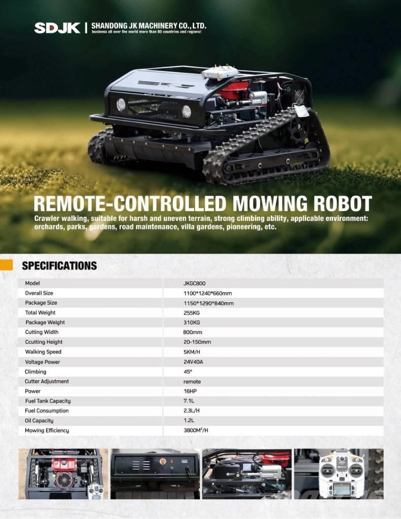  SDJK JKGC 800 Päältäajettavat ruohonleikkurit