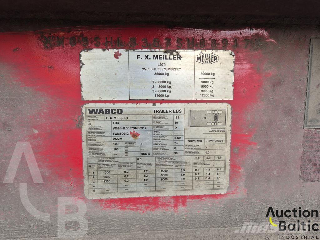 Meiller MHPS 41/3 Pressukapellipuoliperävaunut