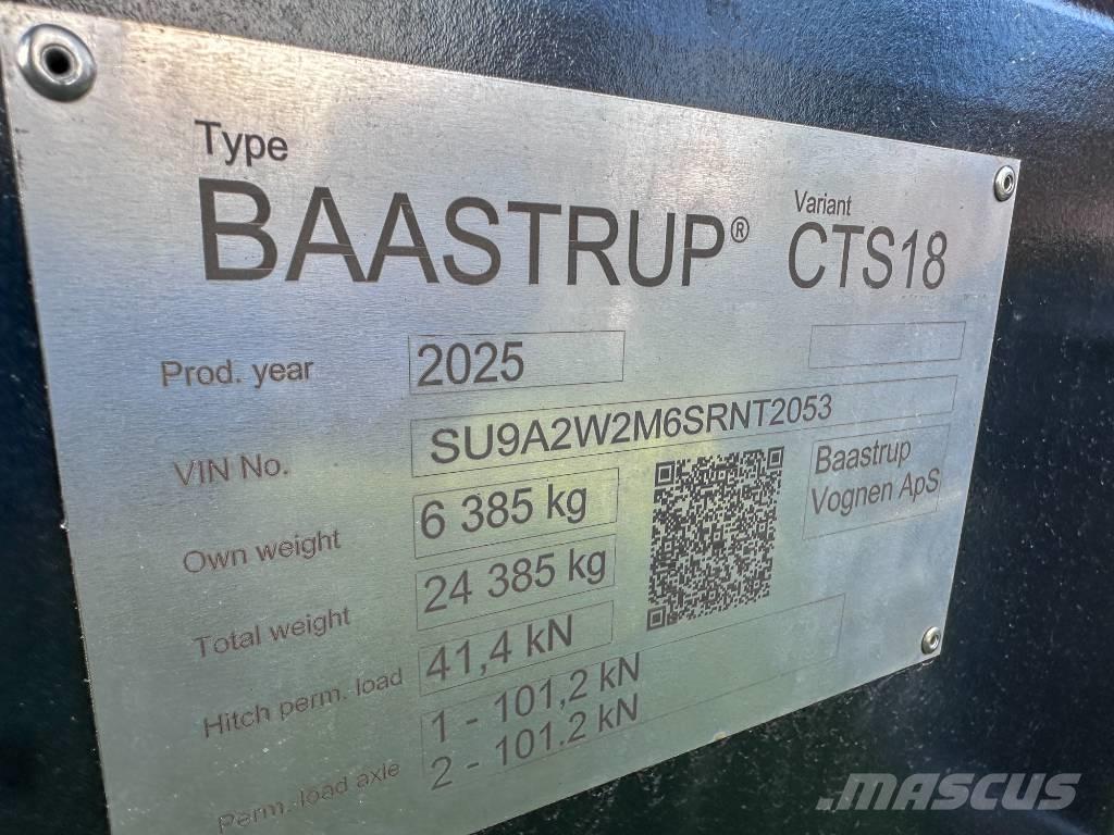 Baastrup CTS 18 Tons Kippiperävaunut