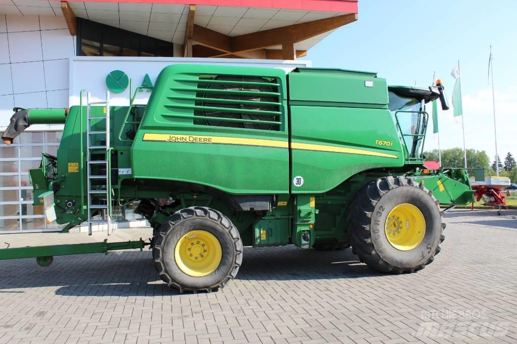 John Deere T 670 i Leikkuupuimurit