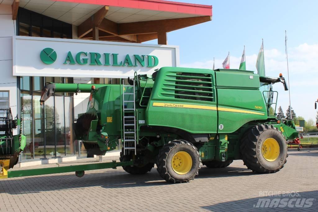 John Deere T 670 i Leikkuupuimurit