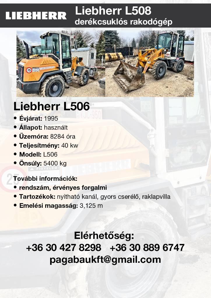 Liebherr L506 Pyöräkuormaajat
