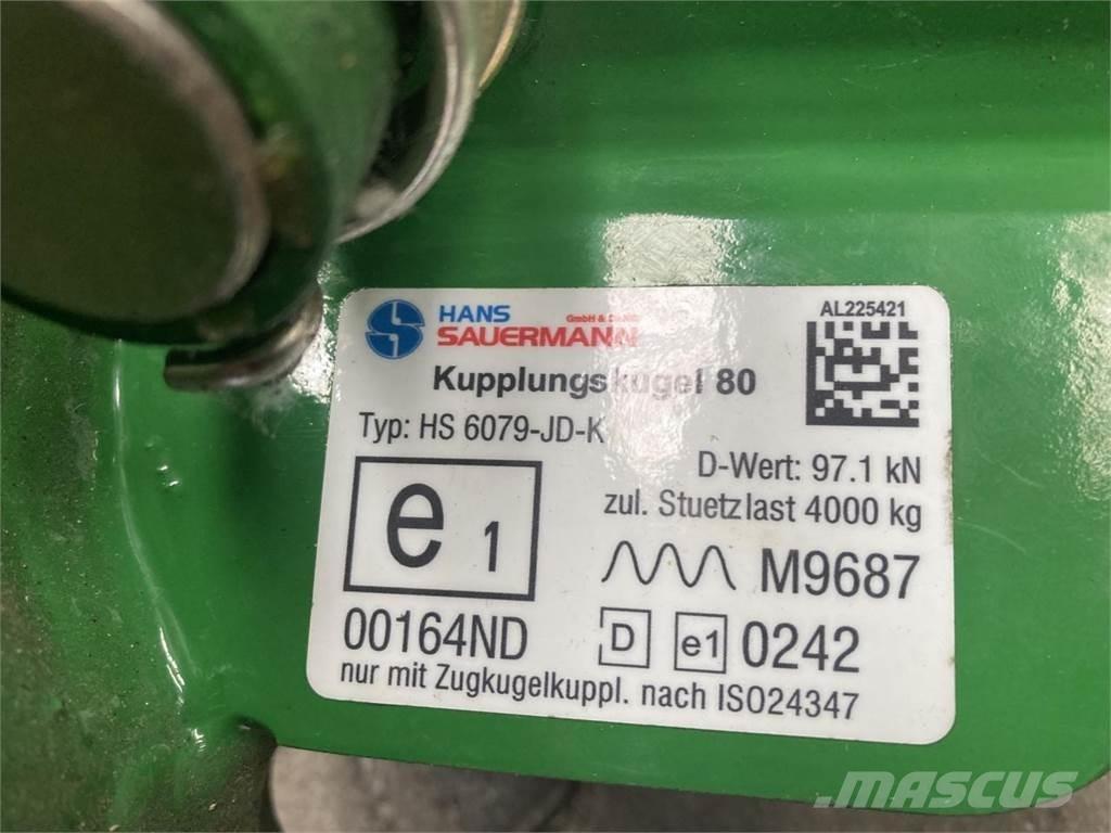 John Deere K80 Lisävarusteet ja komponentit