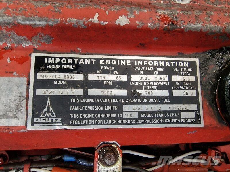 Deutz BF6M1012E Moottorit