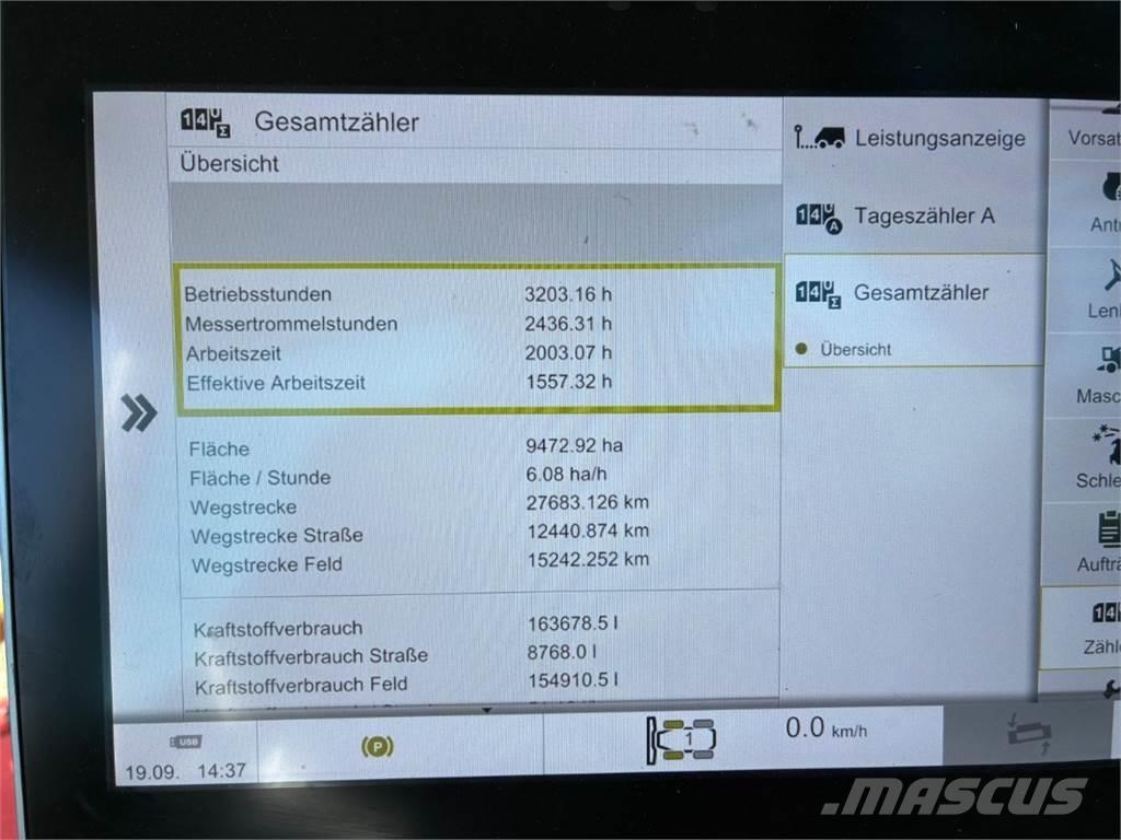 CLAAS Jaguar 950 Silppurit