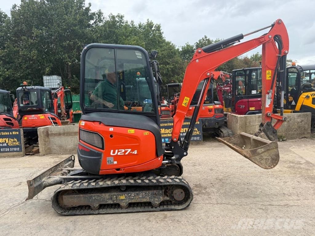 Kubota U 27-4 Minikaivukoneet < 7t