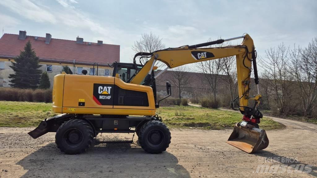 CAT M 314 F Pyöräkaivukoneet
