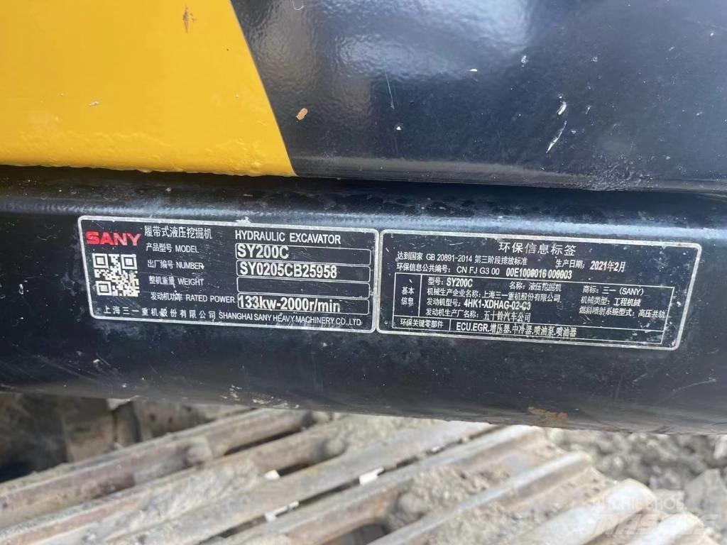 Sany SY 200 C Plus Telakaivukoneet