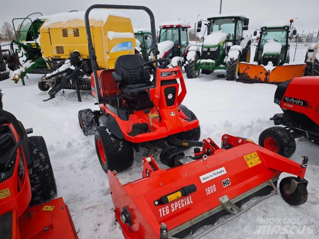 Kubota F 391 Päältäajettavat ruohonleikkurit