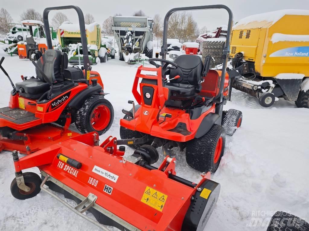 Kubota F 391 Päältäajettavat ruohonleikkurit