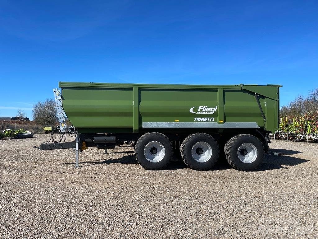 Fliegl TMK 386 Fox Kippiperävaunut