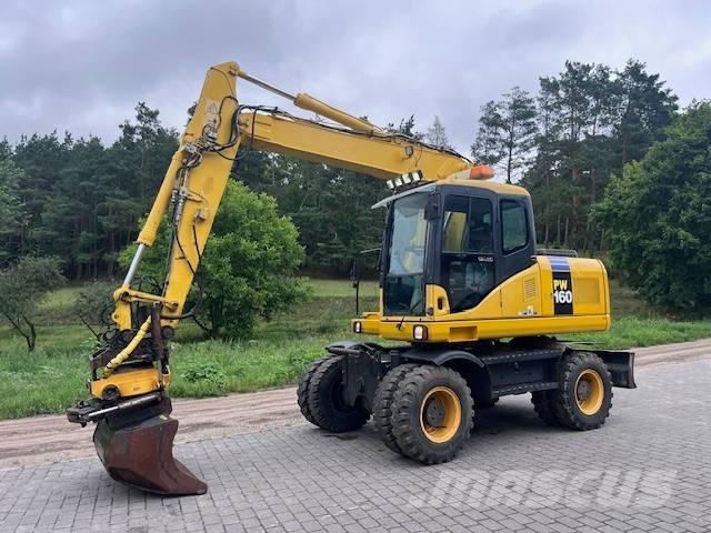 Komatsu PW 160 ES-7K Pyöräkaivukoneet