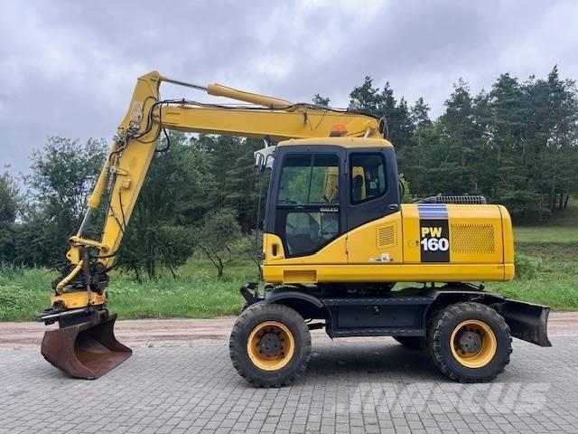 Komatsu PW 160 ES-7K Pyöräkaivukoneet