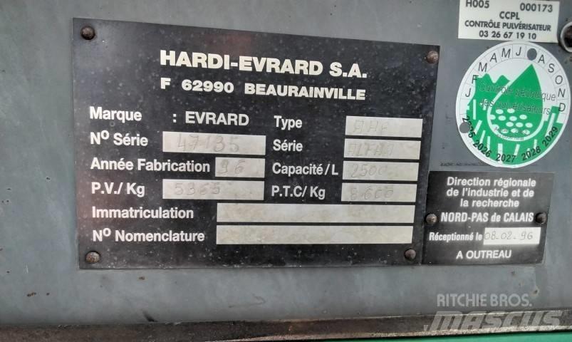 Evrard Alpha 2500 Itsekulkevat ruiskut