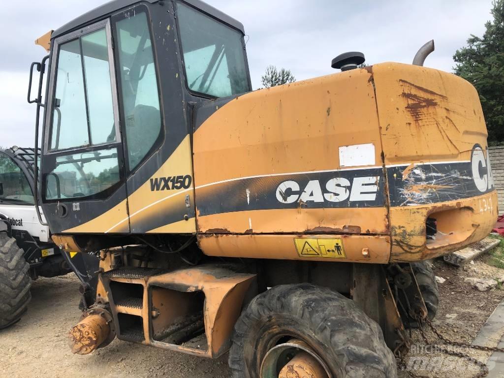 CASE WX 150 Kabina Pyöräkaivukoneet