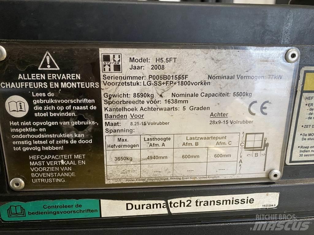 Hyster H5.5FT Nestekaasutrukit