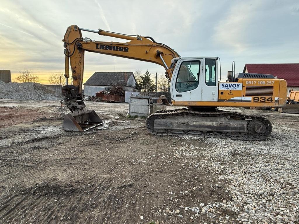 Liebherr R 934 C Telakaivukoneet