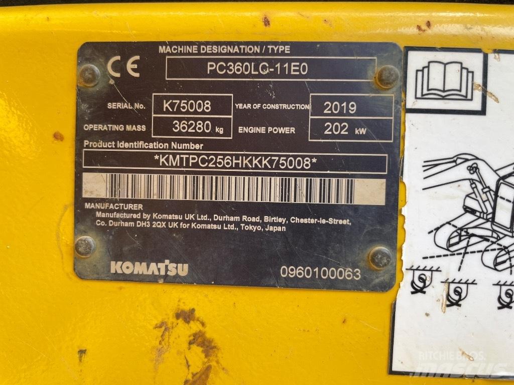 Komatsu PC 360 LC-11 Telakaivukoneet