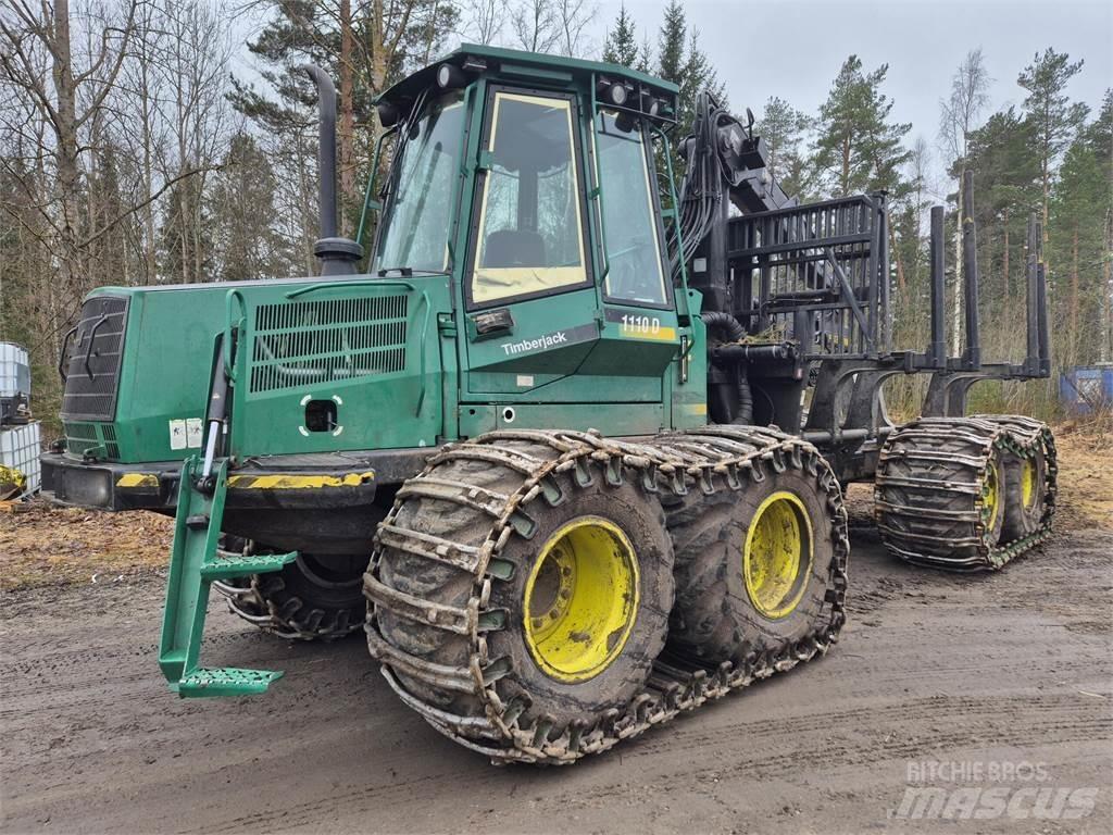 Timberjack 1110D Kuormatraktorit