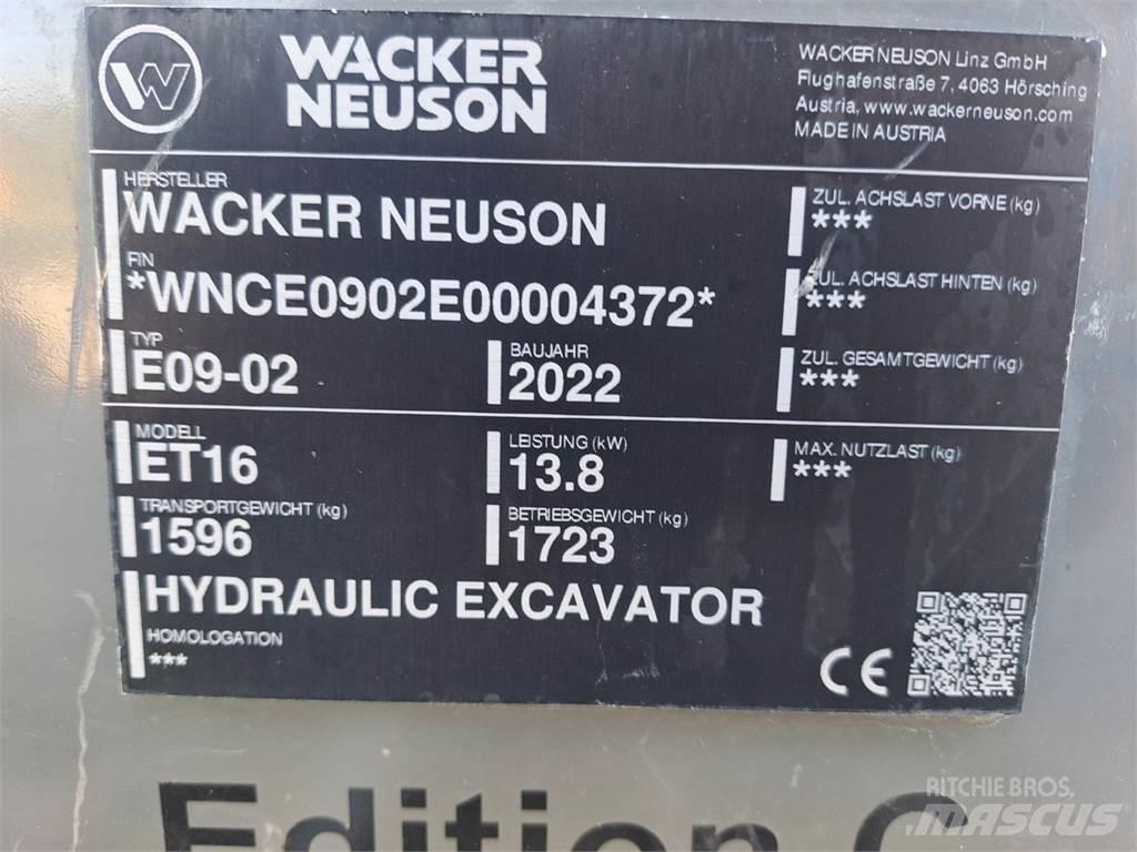 Wacker Neuson ET16 Telakaivukoneet