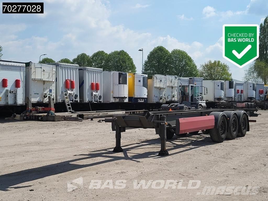 Van Hool 3 axles Konttipuoliperävaunut