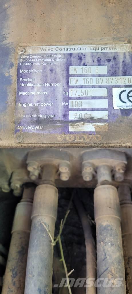 Volvo EW 160 Pyöräkaivukoneet