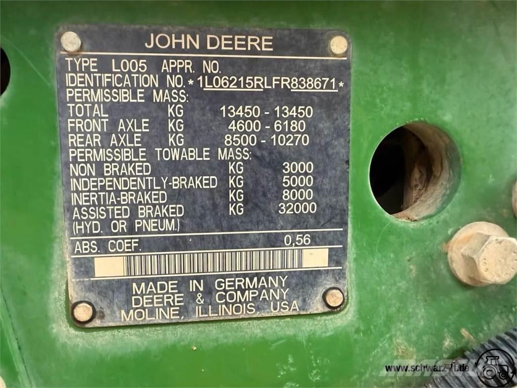 John Deere 6215R Traktorit