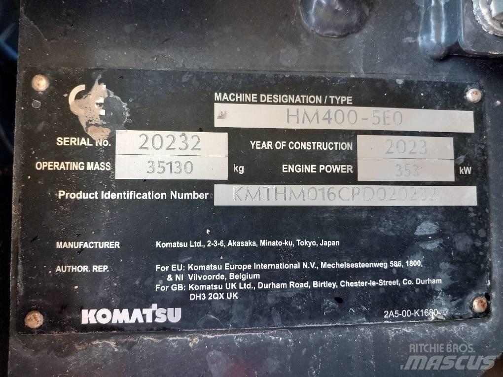 Komatsu HM400-5E0 Dumpperit