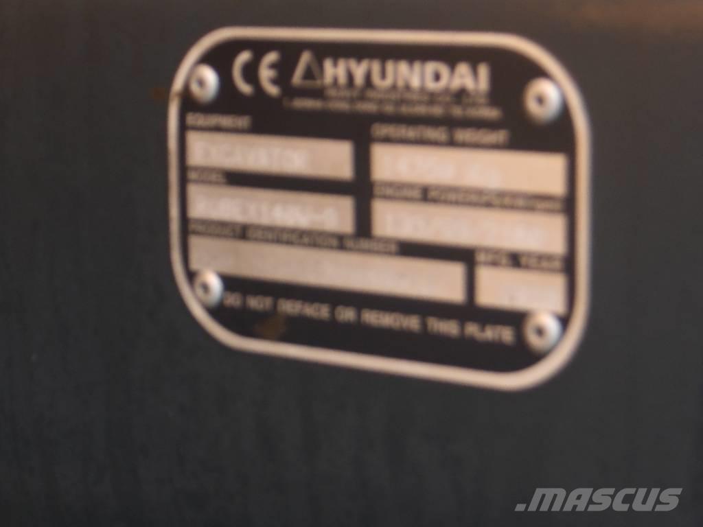 Hyundai R 140 W Pyöräkaivukoneet