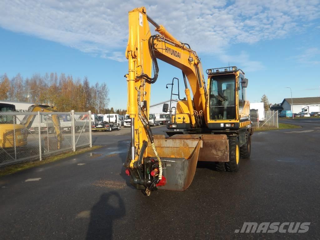 Hyundai R 140 W Pyöräkaivukoneet