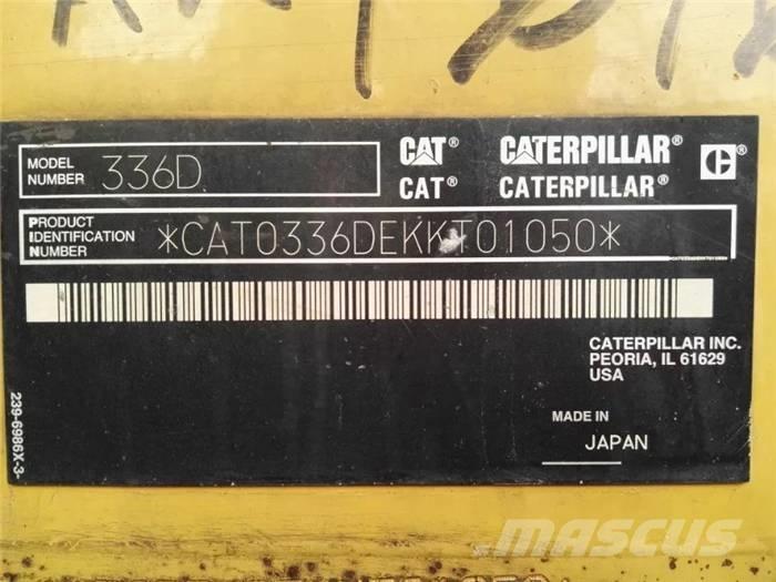CAT 336 D Telakaivukoneet