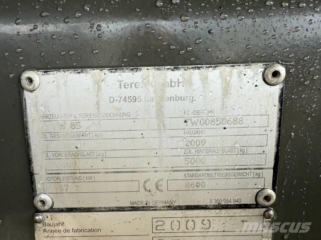 Terex TW 85 Pyöräkaivukoneet