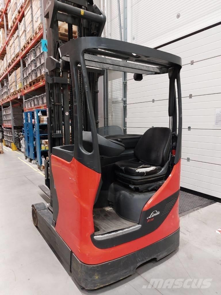 Linde R14 Ajettavat pinoamisvaunut