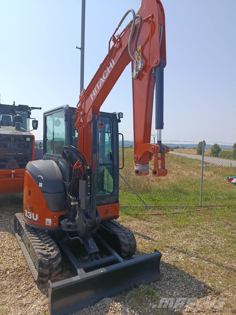Hitachi ZX33U Telakaivukoneet