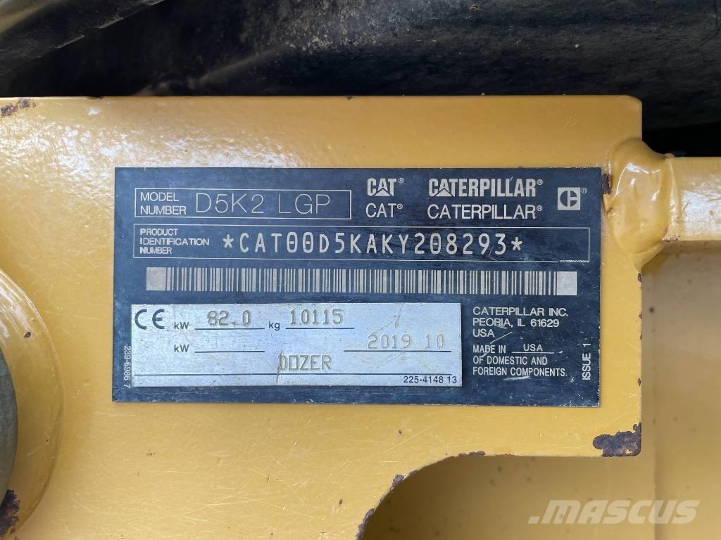 CAT D5 K 2 LGP Telaketjupuskutraktorit