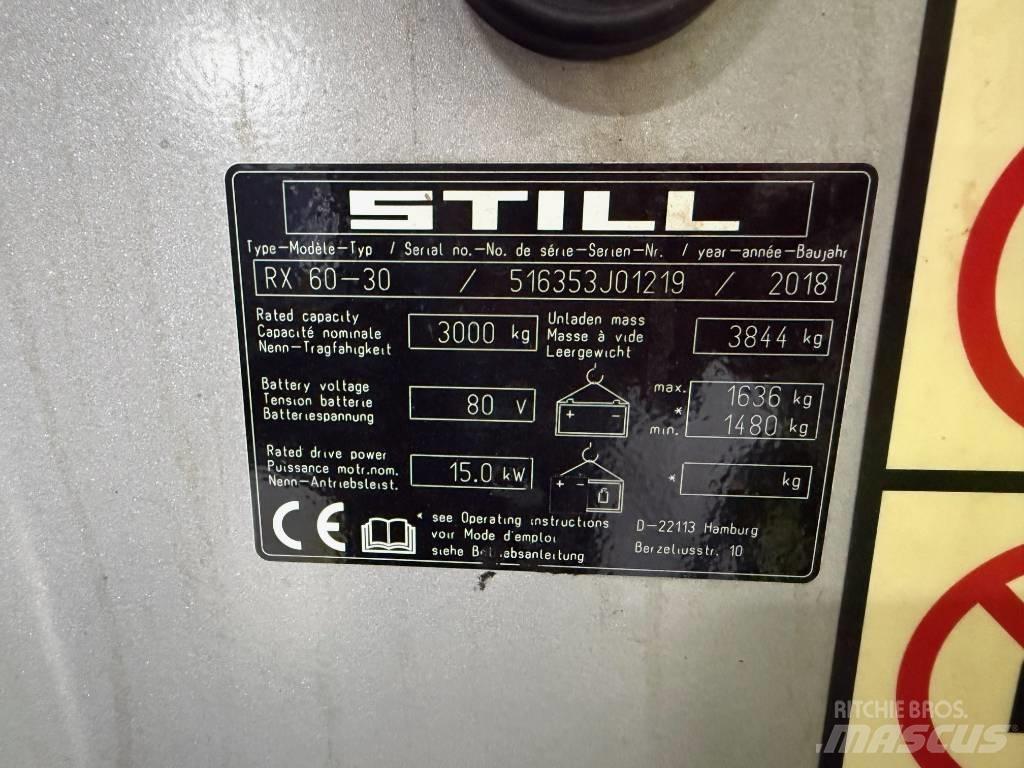 Still RX 60-30 Sähkötrukit
