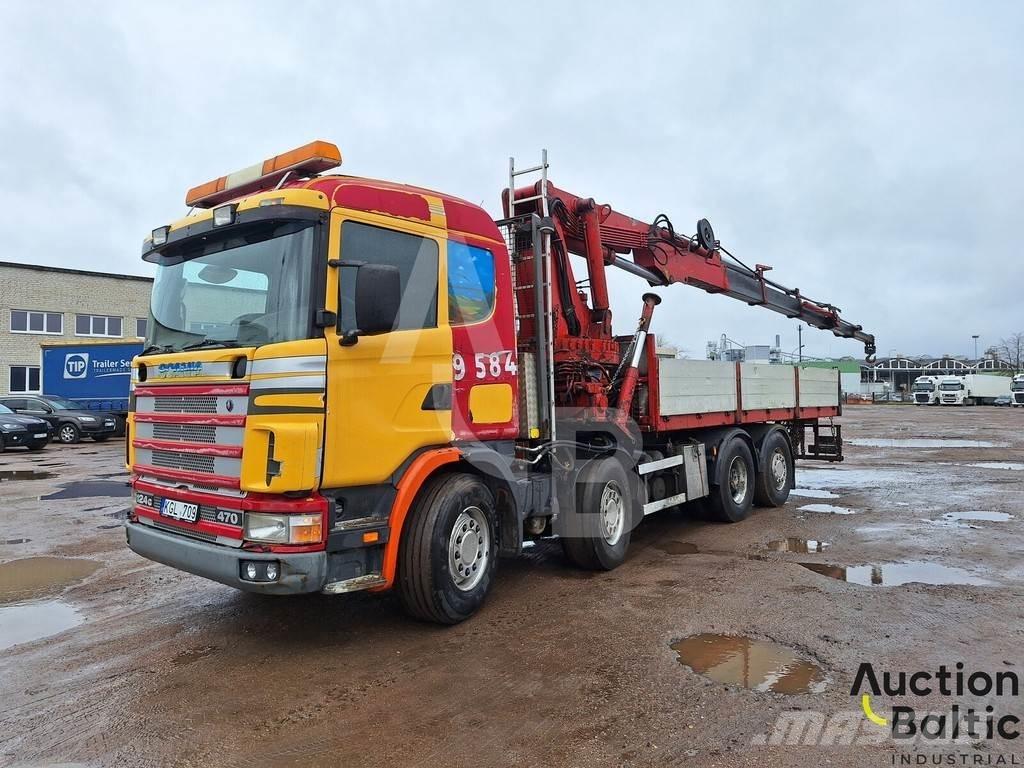 Scania R 124 GB Sora- ja kippiautot