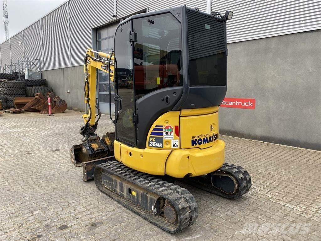Komatsu PC26MR-5 Pyöräkaivukoneet