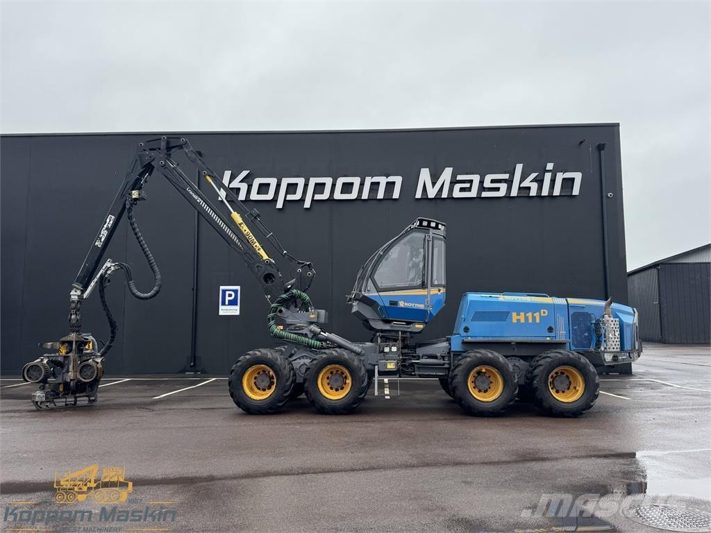 Rottne H11D Harvesterit