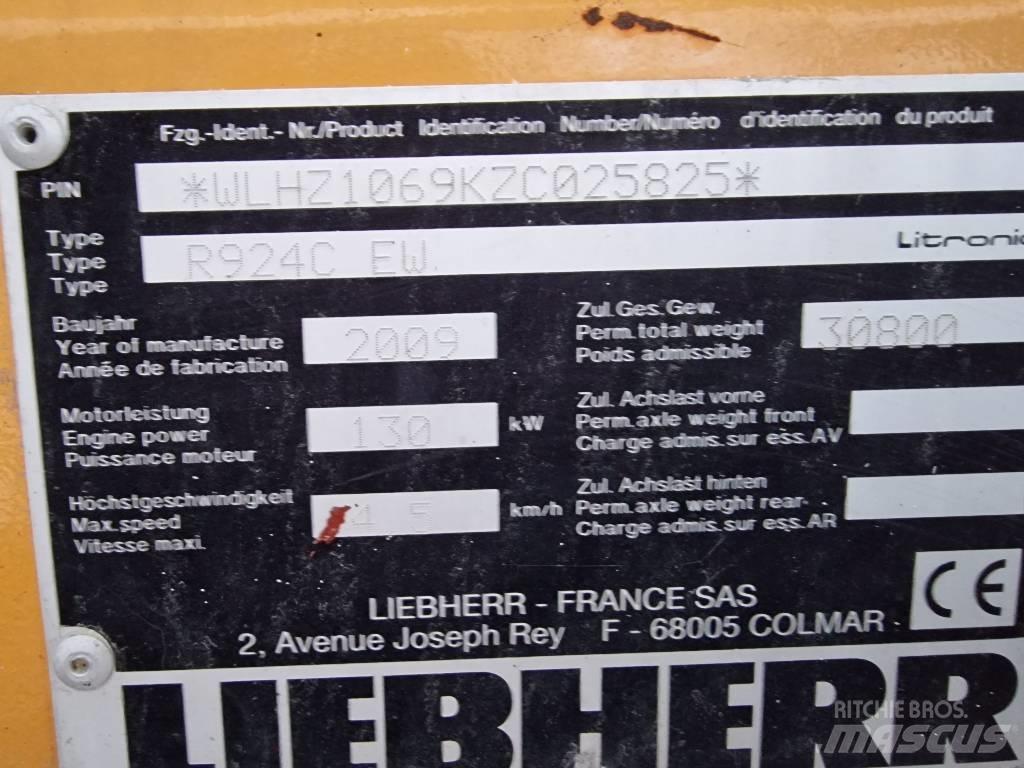 Liebherr R 924 C EW Jätteenkäsittelijät