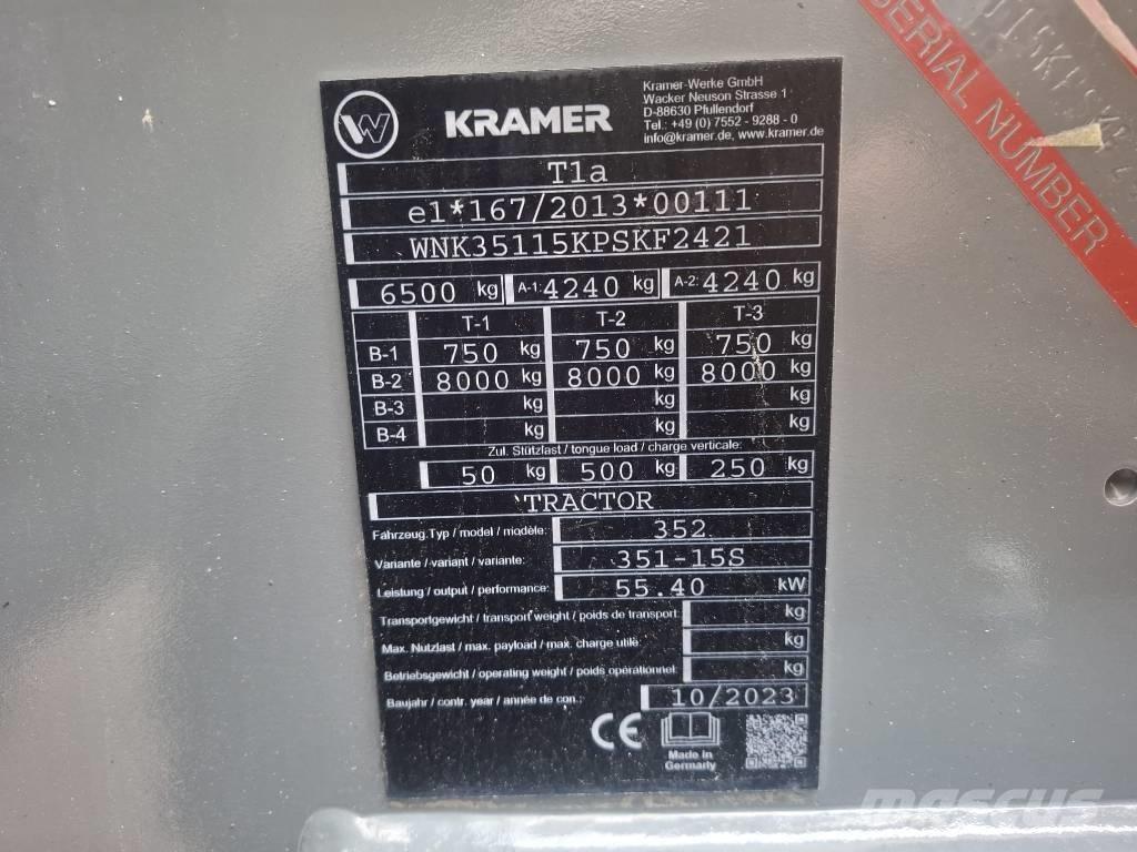Kramer 8085 MYYTY Pyöräkuormaajat