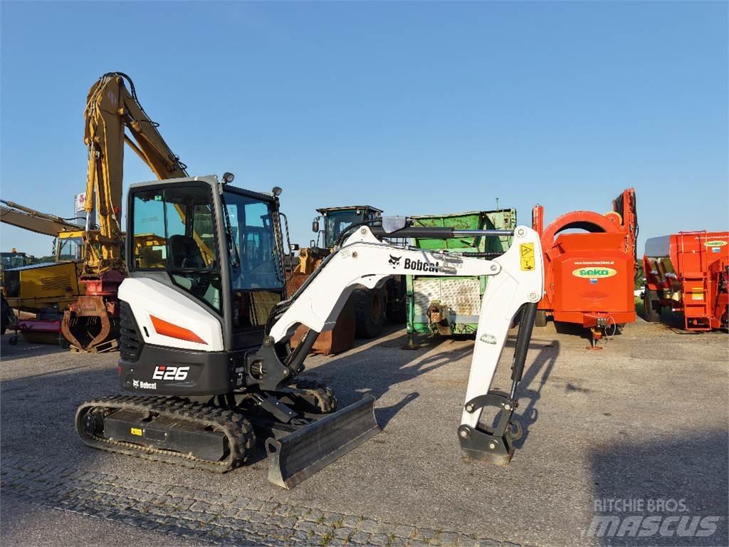 Bobcat E26 Minikaivukoneet < 7t