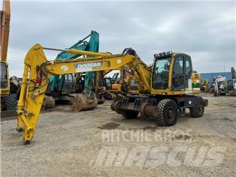 Doosan DX 160 WR Pyöräkaivukoneet