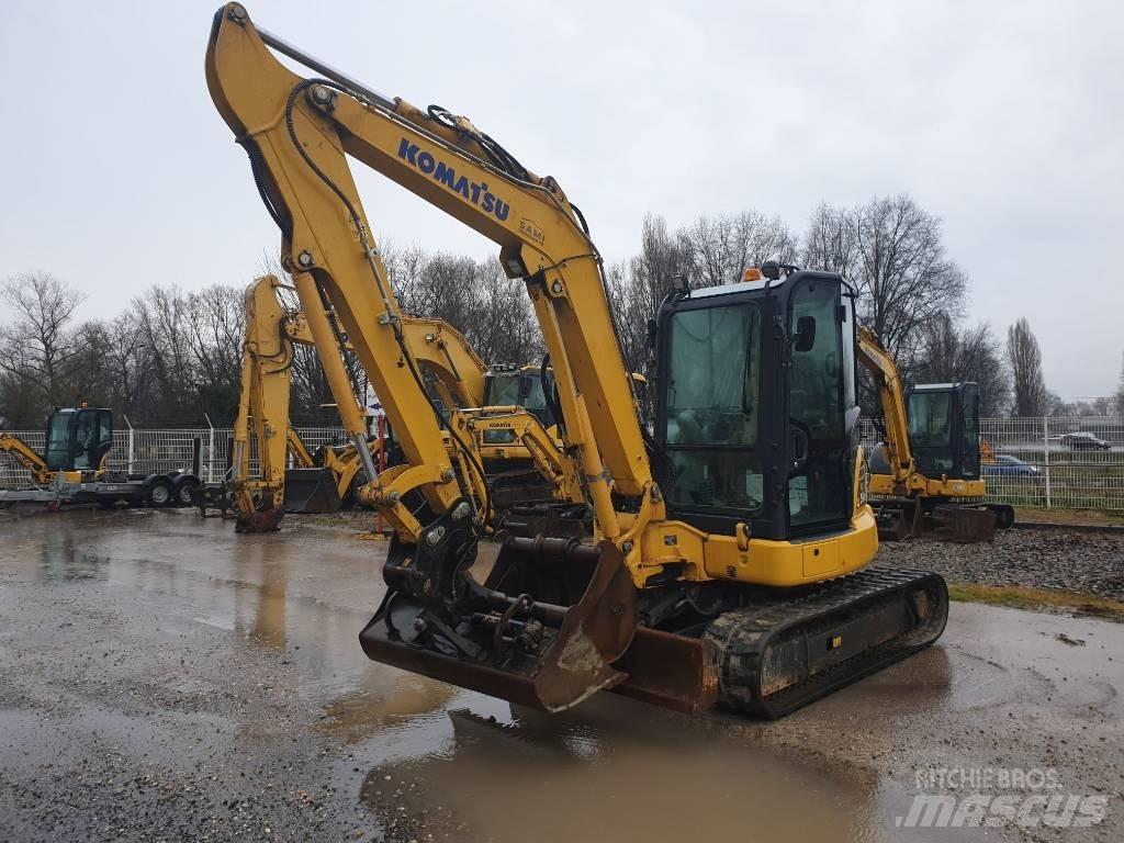 Komatsu PC55MR-5 Minikaivukoneet < 7t