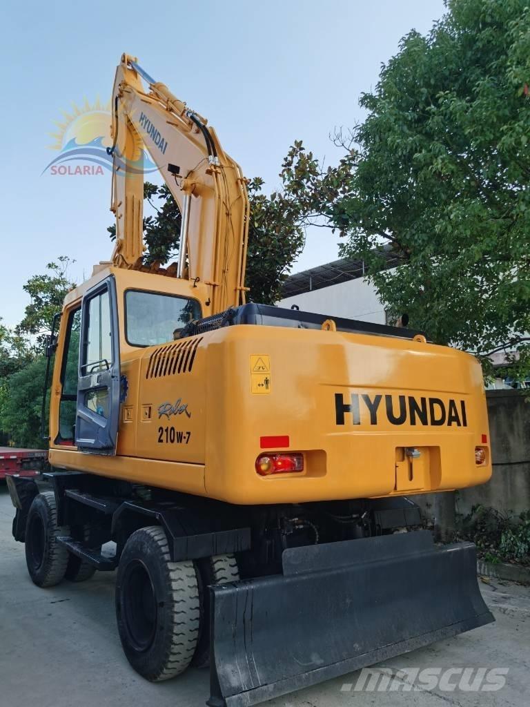 Hyundai robex 210w-7 Pyöräkaivukoneet