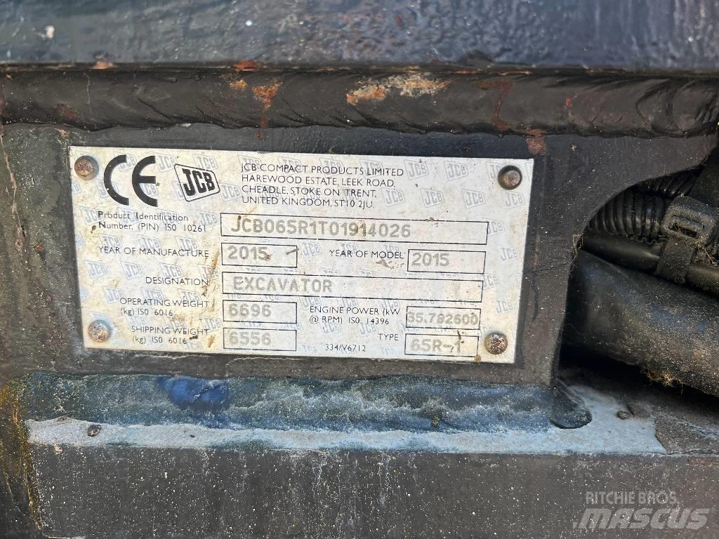 JCB 65 R-1 Minikaivukoneet < 7t