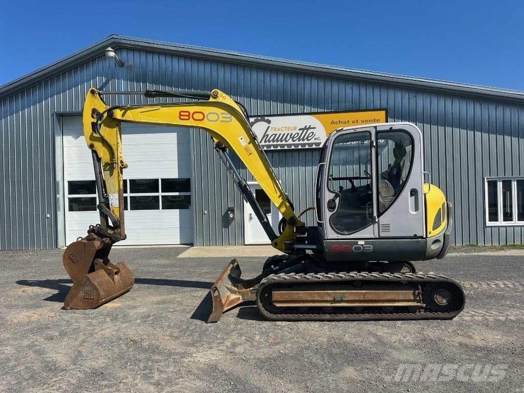 Wacker Neuson 8003 Telakaivukoneet
