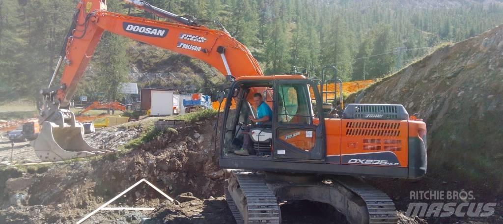 Doosan DX 235 Telakaivukoneet