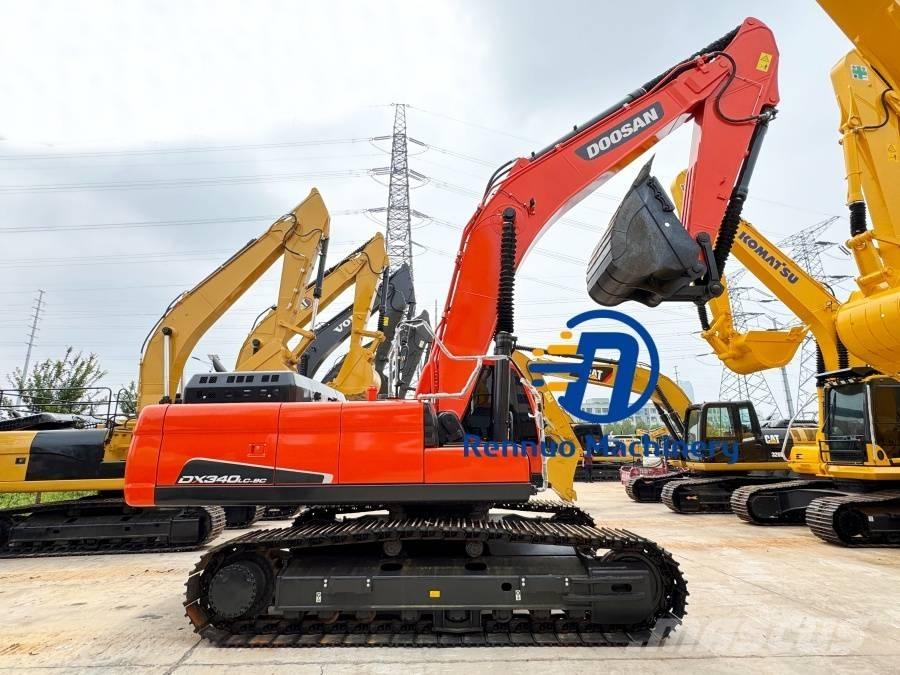 Doosan DX 340 Telakaivukoneet